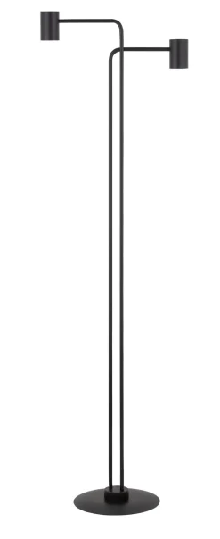 Sigma Schwarze Stehlampe Zylinder 162 cm E27 auffällig* Moderne Lampen|Stehlampen