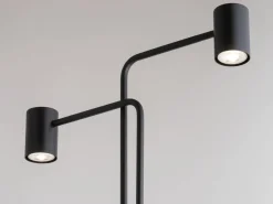 Sigma Schwarze Stehlampe Zylinder 162 cm E27 auffällig* Moderne Lampen|Stehlampen