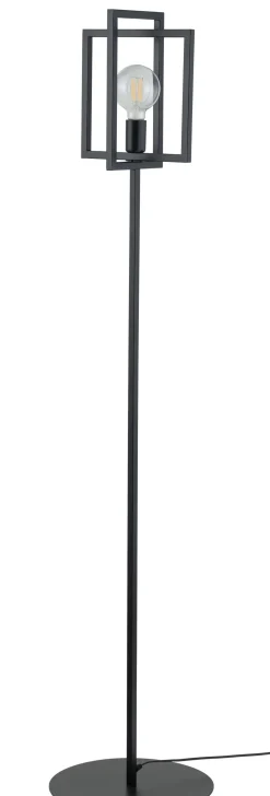 Best Sigma Schwarze Stehleuchte Metall Lesen 161 cm E27 dekorativ