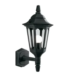 Elstead Schwarze Wandlampe Aluminium IP43 Rustikal außen* Außenleuchten Antik|Außenwandleuchten
