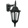 Online Elstead Schwarze Wandlampe Aluminium IP43 Rustikal stilvoll