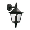 Outlet Elstead Schwarze Wandlampe Aluminium IP44 Rustikal Haus