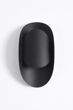 Sollux Schwarze Wandlampe indirekt H: 30 cm G9 Modern HEDDO