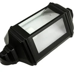 Online Easylight Schwarze Wandleuchte außen LIVORNO Rustikal IP44 E27