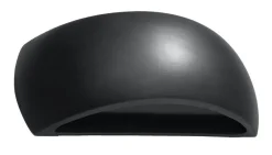 Sollux Schwarze Wandleuchte Keramik Modern Up Down indirekt* Wandleuchten|Flurlampen