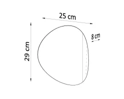 Hot Sollux Schwarze Wandleuchte Modern Metall 2x G9 indirekt