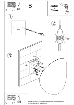 Hot Sollux Schwarze Wandleuchte Modern Metall 2x G9 indirekt