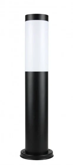 New SU-MA Schwarze Wegeleuchte 45cm IP44 Außen E27