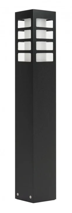 SU-MA Schwarze Wegeleuchte 50cm wetterfest IP54 E27* Moderne Außenleuchten|Wegeleuchten