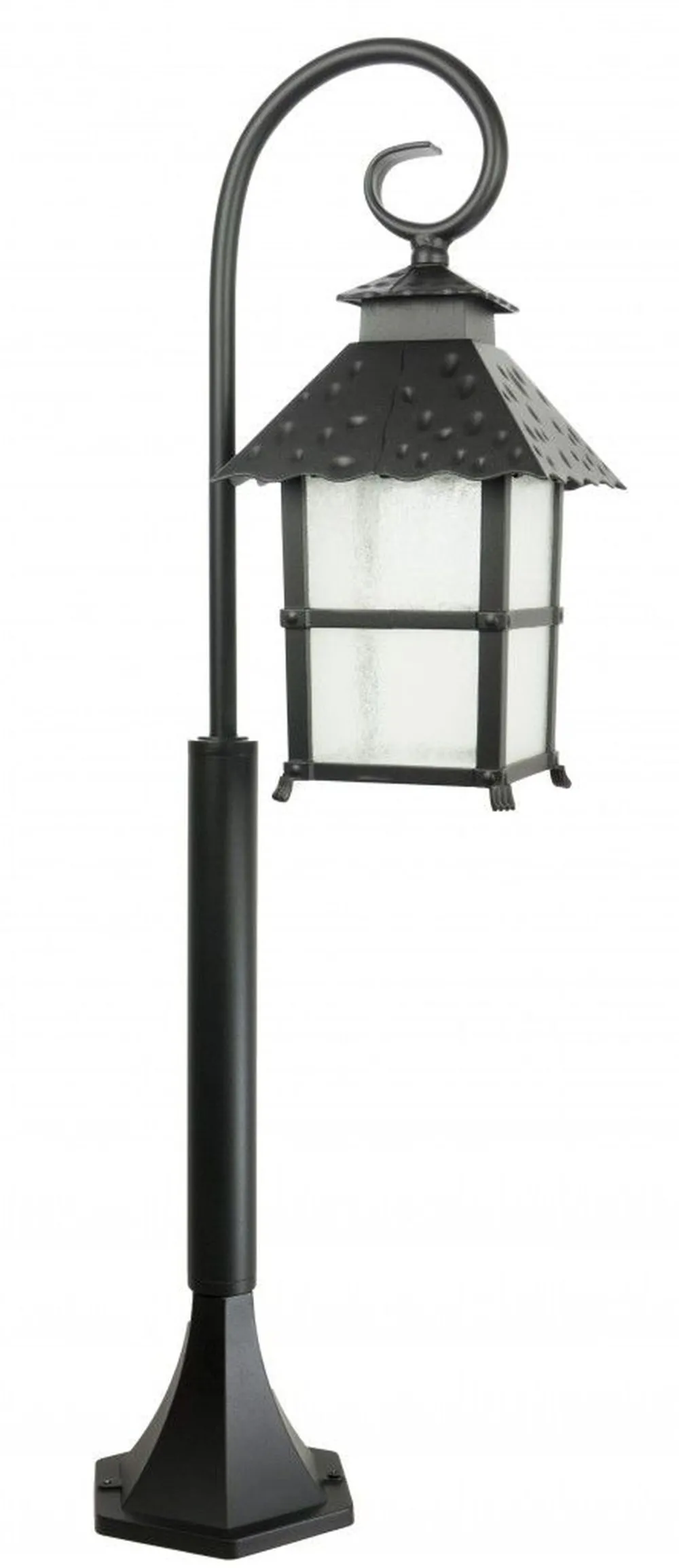 Outlet SU-MA Schwarze Wegeleuchte MONTREAL 86 cm IP43 E27