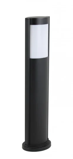 SU-MA Schwarze Wegeleuchte oval 65 cm außen E27 CANDO* Moderne Außenleuchten|Wegeleuchten