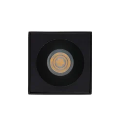 Best Nowodvorski Schwarzer Deckenstrahler Aluminium Glas IP54 GU10