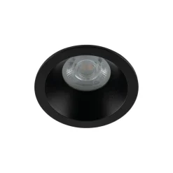 TK Lighting Schwarzer Einbaustrahler IP65 Metall Glas Ø8,5 cm rund* Metall Lampen|Moderne Außenleuchten