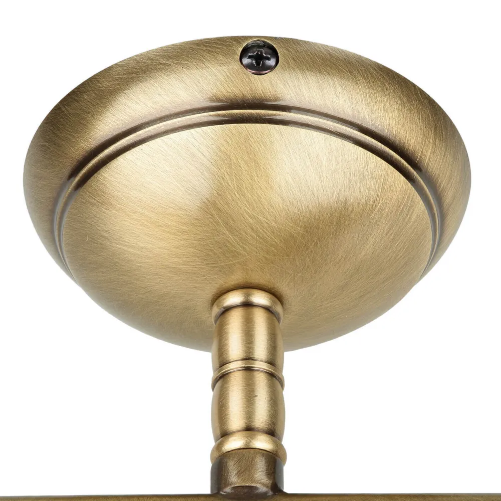 Giovanni Battista Schwenkbare Deckenlampe Rustikal Bronze Hell* Metall Lampen|Messinglampen