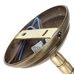 Giovanni Battista Schwenkbare Deckenlampe Rustikal Bronze Hell* Metall Lampen|Messinglampen