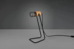 Clearance Trio Reality Schwenkbare Schreibtischlampe Metall Holz 40 cm E14