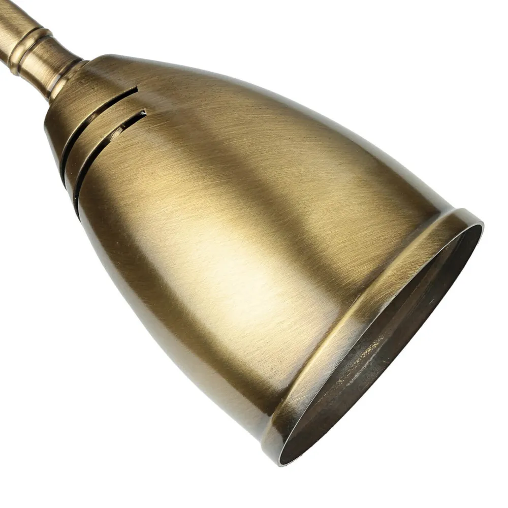 Giovanni Battista Schwenkbare Wandlampe Rustikal Bronze Hell* Wandleuchten|Esszimmer Lampen