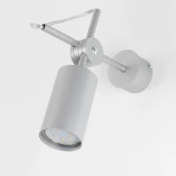 Nowodvorski Schwenkbarer Wandstrahler in silber* Spots|Wandleuchten