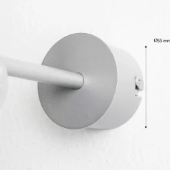 Nowodvorski Schwenkbarer Wandstrahler in silber* Spots|Wandleuchten