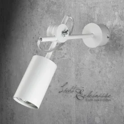 New Nowodvorski Schwenkbarer Wandstrahler in weiß