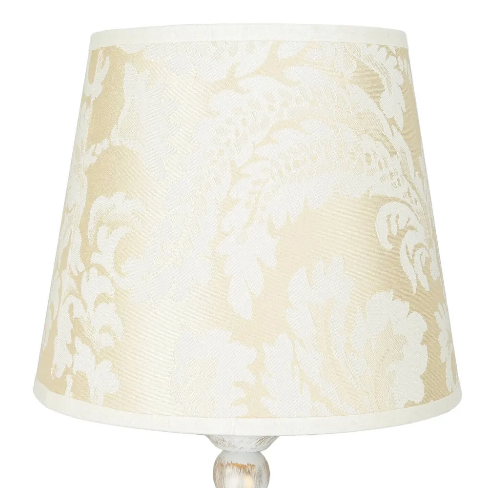 Outlet Jupiter Shabby Kronleuchter in Gold Ecru Ø64cm GANARA