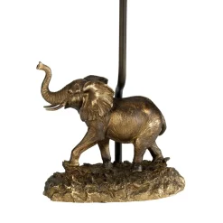 Elstead Sockel für Tischleuchte E27 in Bronze antik Elefant* Tischlampen|Wohnzimmerlampen