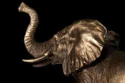 Elstead Sockel für Tischleuchte E27 in Bronze antik Elefant* Tischlampen|Wohnzimmerlampen