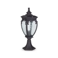 Online Maytoni Sockelleuchte Aluminium Glas E27 IP44 48,5 cm hoch