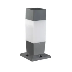 Kanlux Sockelleuchte außen Garten 47 cm Grau Weiß blendarm* Außenleuchten Antik|Außenleuchten Messing