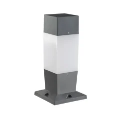 Kanlux Sockelleuchte außen Garten 47 cm Grau Weiß blendarm* Außenleuchten Antik|Außenleuchten Messing