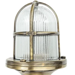 Online Lido Sockelleuchte außen Messing H:25cm Terrasse Weg