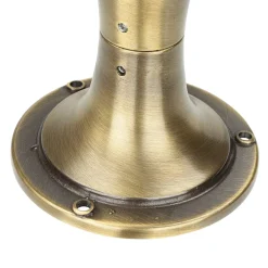 Online Lido Sockelleuchte außen Messing H:25cm Terrasse Weg