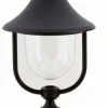 Lido Sockelleuchte außen Schwarz 57 cm IP43 E27 Rustikal* Außenleuchten Antik|Gartenlaternen