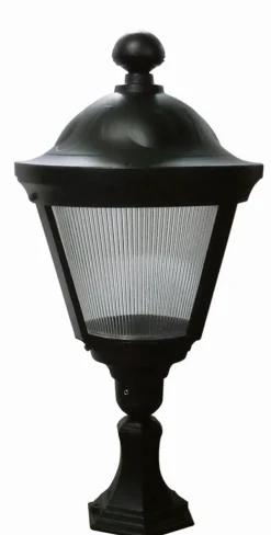 Clearance Lido Sockelleuchte außen Schwarz IP44 77cm Rustikal E27