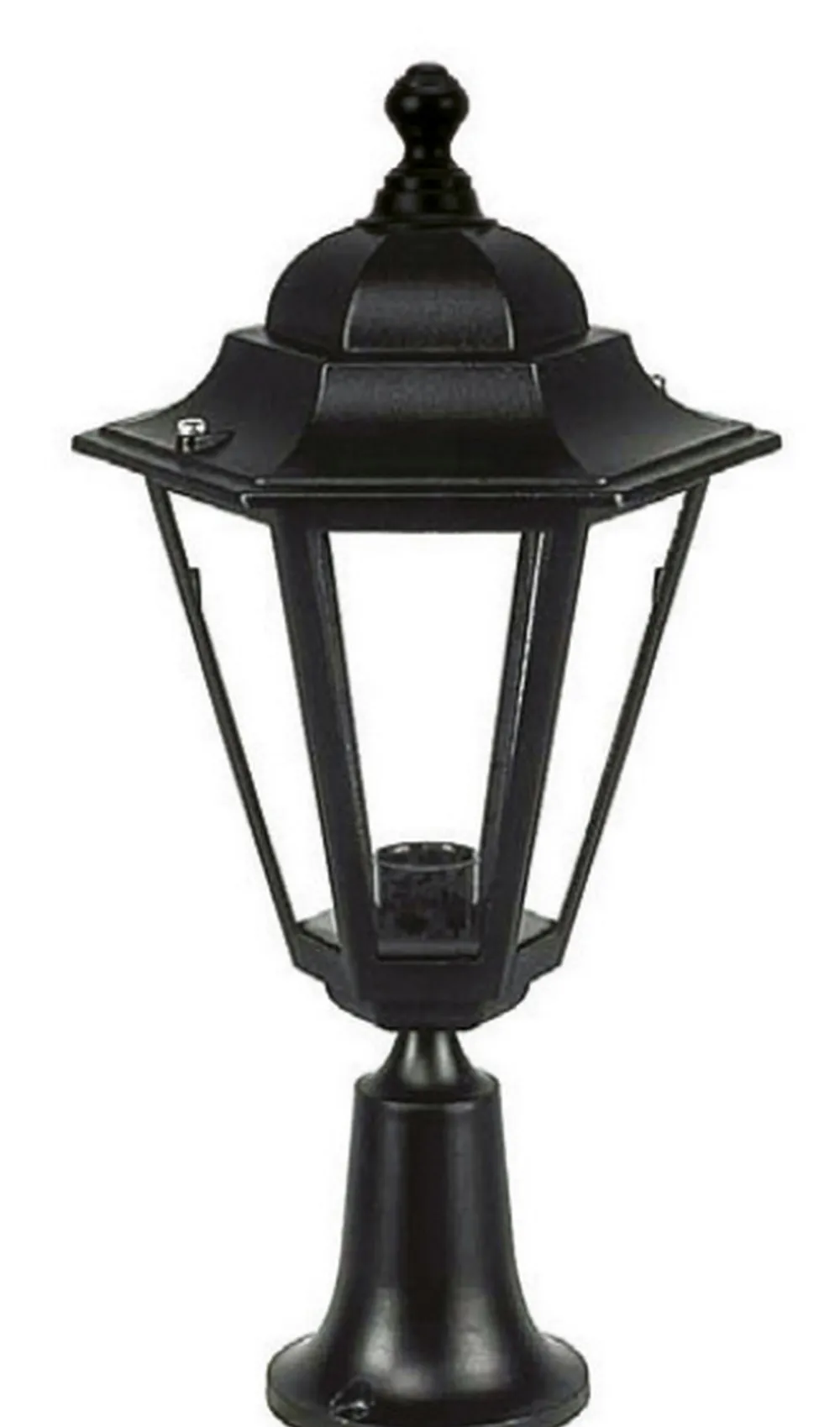 Sale Lido Sockelleuchte außen Schwarz 49 cm IP43 E27 Rustikal
