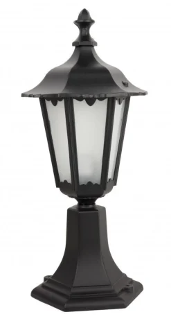 SU-MA Sockelleuchte Garten 45cm Rustikal IP43 wetterfest* Außenleuchten Antik|Gartenlaternen