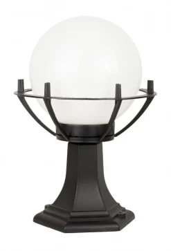 Best SU-MA Sockelleuchte Garten Weg 39cm klein IP43 blendarm