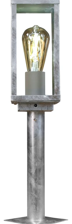 Sale Eco-Light Sockelleuchte Vintage Aluminium in Zink IP44 E27 50 cm