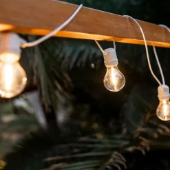 Newgarden Solar Lichterkette außen LED 2700K warmweiß IP44 5m lang* Außenlichterketten|Solarleuchten