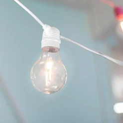 Newgarden Solar Lichterkette außen LED 2700K warmweiß IP44 5m lang* Außenlichterketten|Solarleuchten