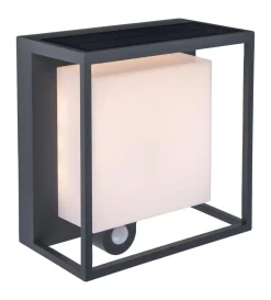 Eco-Light Solarleuchte Wand Bewegungsmelder LED außen Garten* Außenwandleuchten|Moderne Lampen