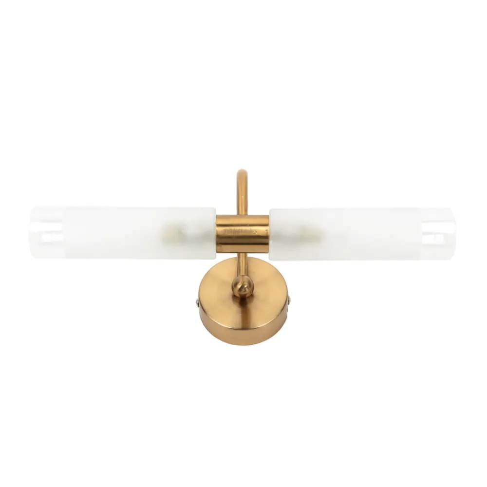 Easylight Spiegelleuchte Bad in Messing CONNERS* Flurlampen|Glaslampen