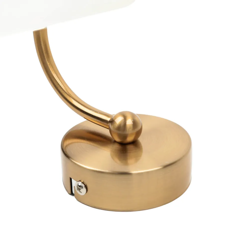 Easylight Spiegelleuchte Bad in Messing CONNERS* Flurlampen|Glaslampen