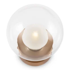 Maytoni Spiegelleuchte Metall Glas Ø 15 cm in Gold G9 Modern* Wandleuchten|Badezimmer Lampe