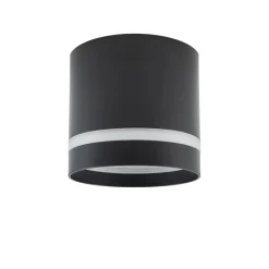 Online Nowodvorski Spot Decke Schwarz GX53 Ø 8,5 cm rund H: 8,3 cm klein Metall