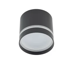 Online Nowodvorski Spot Decke Schwarz GX53 Ø 8,5 cm rund H: 8,3 cm klein Metall