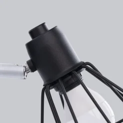 Sollux Spot E27 Schwarz Metall Retro verstellbar Wand* Wandleuchten|Flurlampen