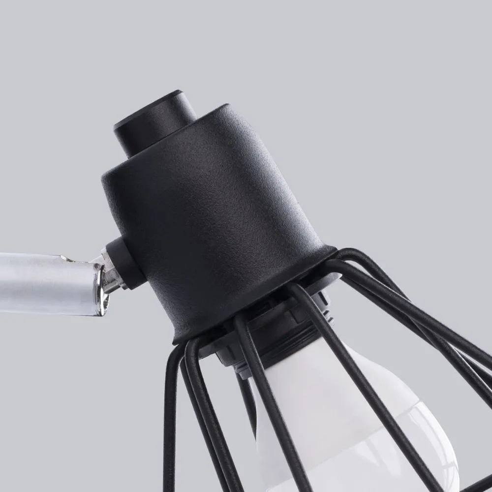 Sollux Spot E27 Schwarz Metall Retro verstellbar Wand* Wandleuchten|Flurlampen