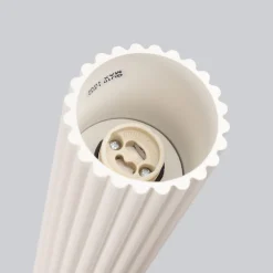 Sollux Spot GU10 H: 10 cm Ø 6,5 cm klein Aufputz Aluminium in Creme* Flurlampen|Wohnzimmerlampen