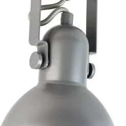 Easylight Spot Lampe Anthrazit Metall rund Retro praktisch* Wandleuchten|Flurlampen